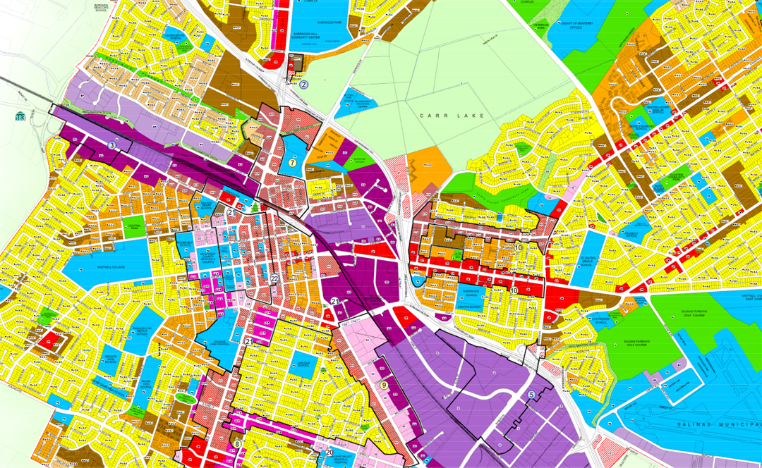 Salinas Zoning Map - City of Salinas